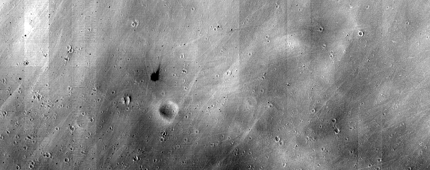 Candidate Recent Impact Site