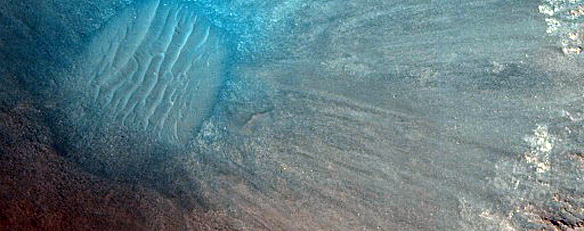 Crater with Steep Slopes