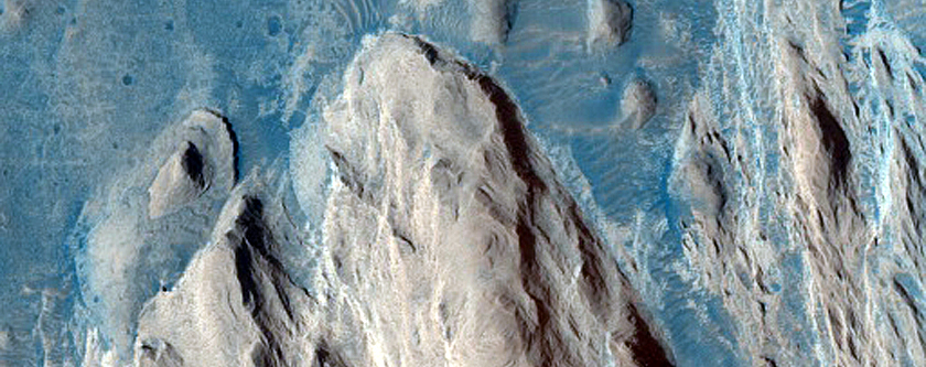 Curiosity Rover Field Site in Gale Crater