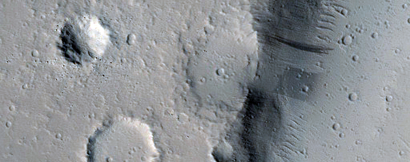 Monitoring Recent Impact Site