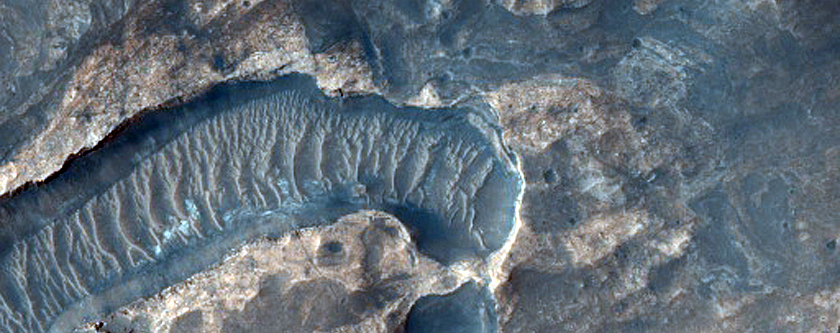 Potential Hematite-Rich Terrain in Melas Chasma