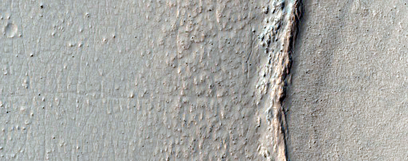 Margin of Smooth Deposit East of Argyre Planitia