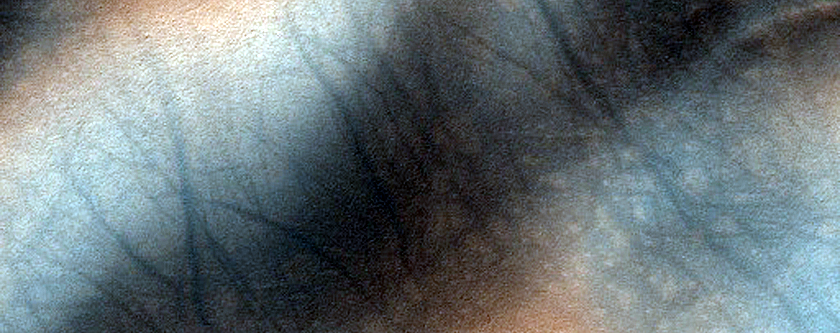 Dunes in Crater Complex