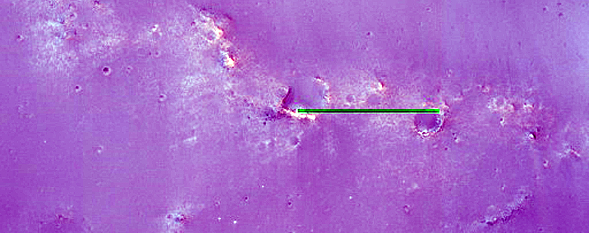 Candidate Recent Impact Site