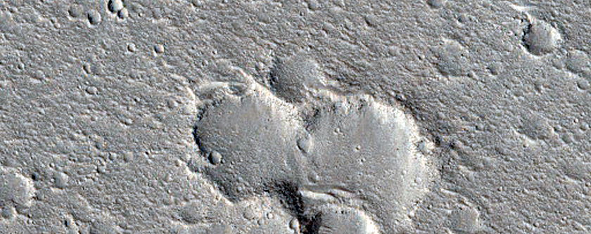 Candidate Recent Impact Site