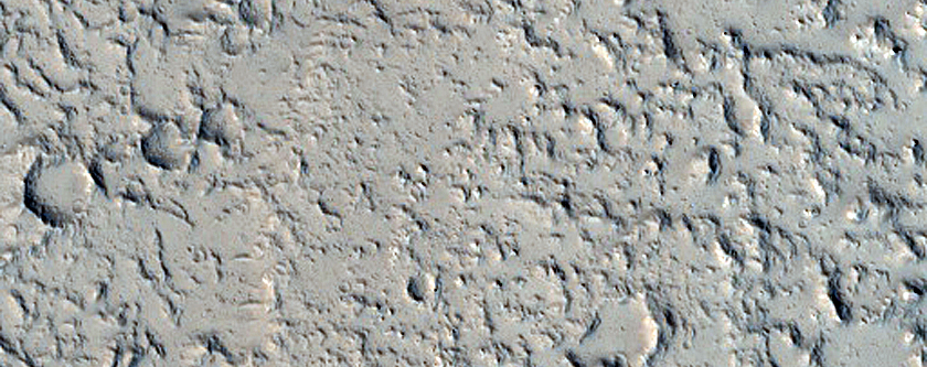 Terrain East of Tharsis Tholus
