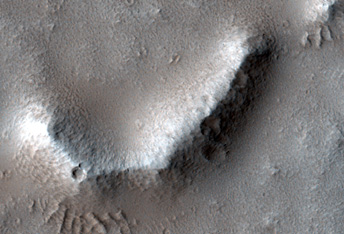 A Sinuous Ridge in Mareotis Fossae