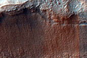 Thin Layers near Mariner Crater
