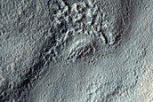 Channel in Ejecta in Terra Cimmeria