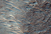 Channel North of Hellas Planitia