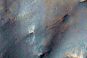 Hillslope Morphologies in Crater
