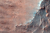 Gullies and Bedrock in Nirgal Vallis