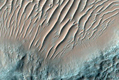 Depression on Crater Floor in Terra Cimmeria