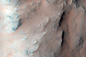 Light-Toned Exposures on Floor of Coprates Chasma