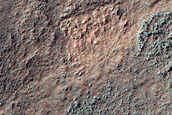 Margin of Plains-Forming Unit in Argyre Planitia Basin