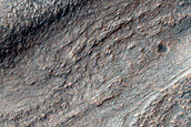 Ridges in Hellas Planitia