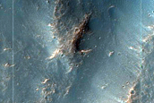 Kasei Valles Dissected Alluvial Fans