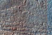 Ridges in Hellas Planitia