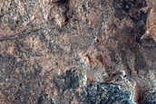 Light and Dark-Toned Strata in Far West Arabia Terra