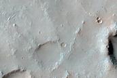 Inverted Dendritic Channels in Noachis Terra Crater