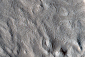 Terrain around Crater in Arabia Terra