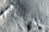 Terrain around Crater in Arabia Terra