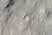 Inverted Channel in Noachis Terra