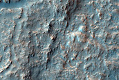 Channel in Copernicus Crater