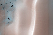 Monitor Changes in Richardson Crater Dune Field