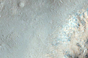 Alluvial Fans in Crater
