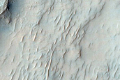 Inverted Channel in Noachis Terra