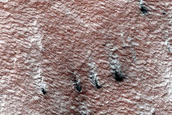 Edge of South Polar Layered Deposits