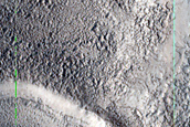 Channel Climbing up Hill in Arabia Terra