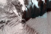 Gullies with Long Channels in Sisyphi Cavi