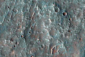 Iron-Rich Minerals near Coprates Catena