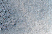 Crater in Reull Vallis