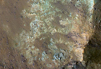 Bedrock in Valles Marineris