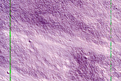 Kasei Valles Scarp with Possible Clays