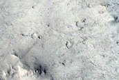 Candidate Recent Impact Site