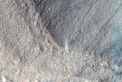 Layers in Depressions in Hellas Planitia