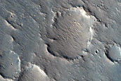 Craters along Nanedi Valles