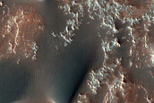 Dune Field in Baldet Crater