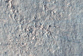 Mass Wasting in Southern Highlands Crater