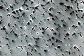 Possible Exposure of South Polar Layered Deposits