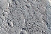 Candidate Recent Impact Site