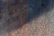 Border of Southern Outlier Polar Deposit