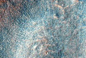 Filled Crater and Fretted Terrains