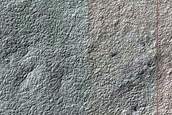 Sinuous Ridge in Dorsa Argentea Formation