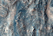 Light-Toned Layered Deposits on Northern Edge of Hellas Planitia