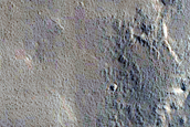 Thin Layers near Gill Crater